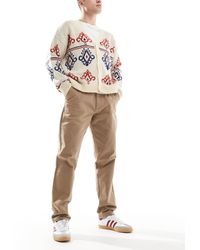 Farah - Norwood Regular Fit Twill Chino Trousers - Lyst