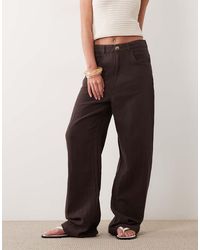 Mango - 100% Cotton Cheesecloth Relaxed Trouser - Lyst
