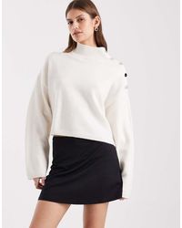 ASOS - Polyamide Slinky Mini Skort - Lyst