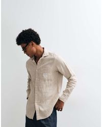 Polo Ralph Lauren - Wimbledon Capsule Crest Embroidered Pocket Linen Shirt - Lyst