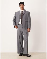 ASOS - Loose Fit Suit Trouser - Lyst