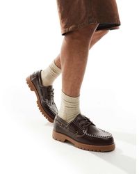 Bershka - Boat Shoe - Lyst