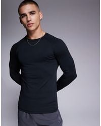 4505 - Icon Active Quick Dry Muscle Fit Base Layer Training Long Sleeve Top - Lyst