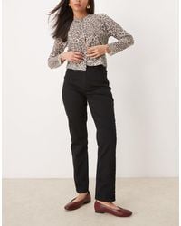 Abercrombie & Fitch - Curve Love 90s Straight Fit Ultra High Rise Jeans - Lyst