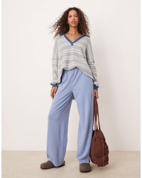 Free People - – weit geschnittene lounge-hose - Lyst