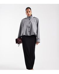 ASOS - Asos Design Curve Jersey Column Maxi Skirt - Lyst