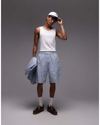 Carhartt - Toland Seersucker Regular Fit Shorts Co-ord - Lyst