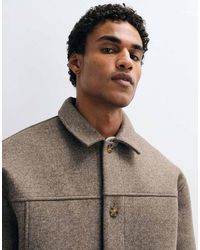 ASOS - Oversized Fleecejack Met Structuur - Lyst
