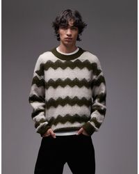 Wrangler - – angerauter strickpullover - Lyst