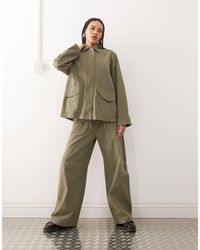 Weekday - – kovu – mix & match – oversize-jacke aus ripstop - Lyst