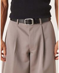 ASOS - Faux-leather Smart Belt - Lyst