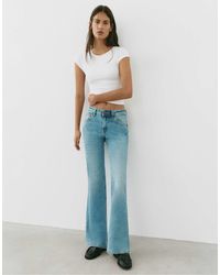 Pull&Bear - Jean bootcut à strass moyen - Lyst