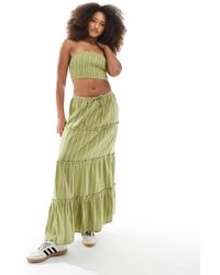 Wednesday's Girl - Striped Bandeau Top - Lyst