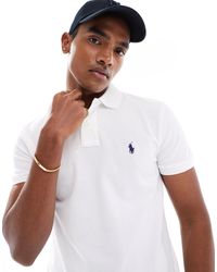Polo Ralph Lauren - Slim Fit Polo With Logo - Lyst