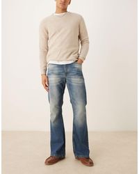 ASOS - – jeans mit ausgestelltem, weitem bein - Lyst
