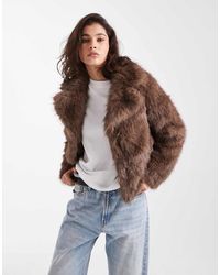 New Look - Cropped Jack Van Imitatiebont - Lyst