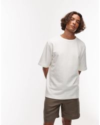ARKET - – oversize-t-shirt aus schwerem bouclé-jersey - Lyst