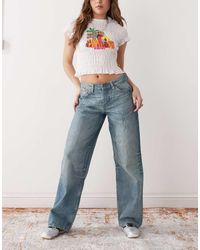 Weekday - Ample Low Waist baggy Fit Jeans - Lyst