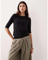 ARRANGE - Slim Fit Half Sleeve Tee - Lyst