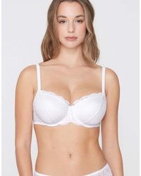 Tezenis - Prague Full Coverage Lace Balconette Bra - Lyst