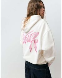 Pull&Bear - Hoodie Met Strik - Lyst