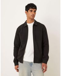 Threadbare - Cotton Mix Long Sleeve Overshirt - Lyst