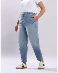 Yours Clothing - Barrel Leg Jeans - Lyst