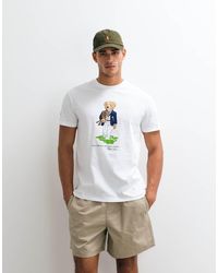 Polo Ralph Lauren - Wimbledon Capsule Classic Bear Print T-Shirt - Lyst