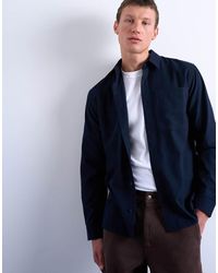 TOPMAN - Flanellen Regular-Fit Overhemd - Lyst