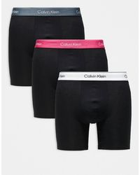 Calvin Klein - – icon cotton stretch – eng geschnittene boxershorts aus stretch-baumwolle - Lyst