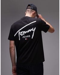 Tommy Hilfiger - Signature Logo Crew Neck T-Shirt - Lyst