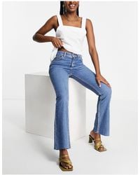 ASOS - High Rise '70's' Stretch Flare Jeans - Lyst
