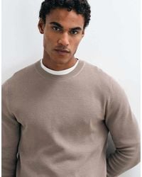 Mango - Cotton Rich Knitted Jumper - Lyst