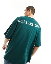 Collusion - Logo Printed T-shirt - Lyst