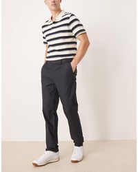Mango - Slim-Fit Broek Van Katoen - Lyst