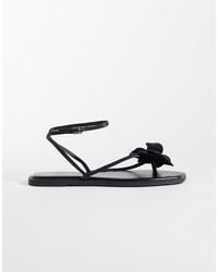 Free People - Mismatch Magnolia Sandal With Corsage - Lyst