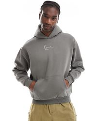 Karlkani - Essentials Signature Logo Hoodie - Lyst