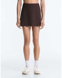 Oysho - Compressive Wavy Skirt - Lyst