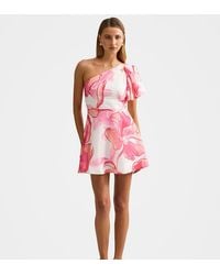 Forever New - One Shoulder Mini Dress - Lyst