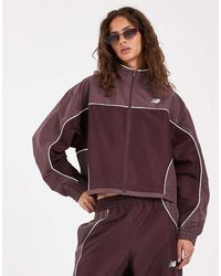 New Balance - Trackside Woven Jacket - Lyst
