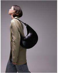 TOPSHOP - Stella - sac porté épaule avec détails noués - Lyst