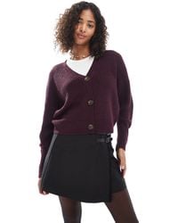 Vero Moda - – grob gerippte strickjacke - Lyst