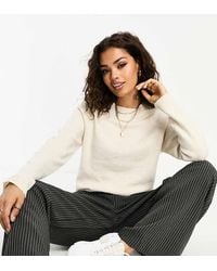 Vero Moda - Maglione Con Scollo Rotondo Color Crema - Lyst