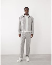 ASOS - Smart Co-Ord Relaxed Tapered Fit Trousers - Lyst