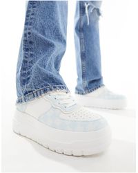 Call It Spring - Zapatillas deportivas azul claro con suela gruesa ivey - Lyst