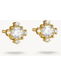 Thomas Sabo - Ohrstecker mit weißem zirkonia - Lyst