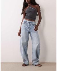Mango - Barrel Jeans - Lyst