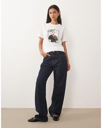 Barbour - Maroama Short Sleeve Graphic Dog Logo T-shirt - Lyst