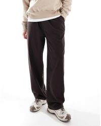 Pull&Bear - Joggers Eleganti Marroni - Lyst