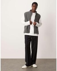 New Look - Fleece Gilet - Lyst